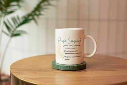 Taza "Pausa Consciente"